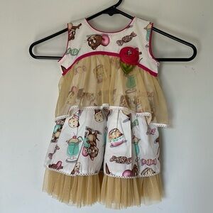 Tom & Jerry Ice cream theme baby dress